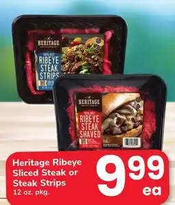 ACME Heritage Ribeye Sliced Steak or Steak Strips offer