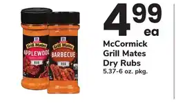 ACME McCormick Grill Mates Dry Rubs offer