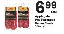 ACME Applegate Pre-Packaged Italian Meats offer
