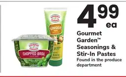 ACME Gourmet Garden Seasonings & Stir-In Pastes offer