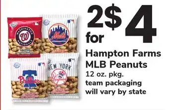 ACME Hampton Farms MLB Peanuts offer