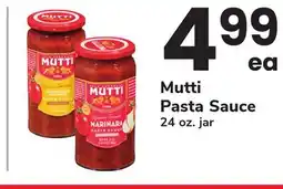 ACME Mutti Pasta Sauce offer