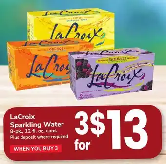 ACME LaCroix Sparkling Water offer