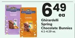 ACME Ghirardelli Spring Chocolate Bunnies offer