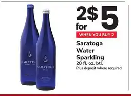 ACME Saratoga Water Sparkling offer