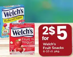 ACME Welch's Fruit Snacks offer