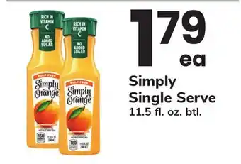 ACME Simply Single Serve offer