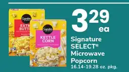 ACME Signature SELECT Microwave Popcorn offer