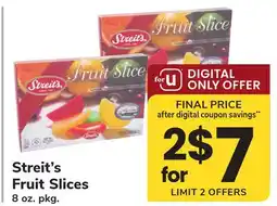 ACME Streit's Fruit Slices offer