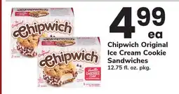 ACME Chipwich Original Ice Cream Cookie Sandwiches offer