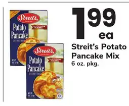 ACME Streit's Potato Pancake Mix offer
