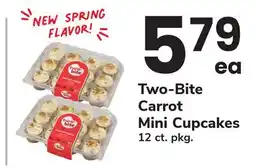 ACME Two-Bite Carrot Mini Cupcakes offer