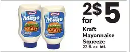 ACME Kraft Mayonnaise Squeeze offer