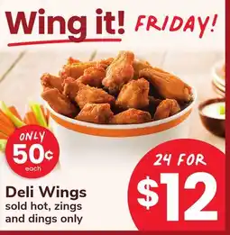 ACME Deli Wings offer