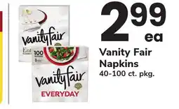 ACME Vanity Fair Napkins offer