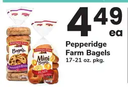 ACME Pepperidge Farm Bagels offer