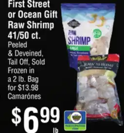 Smart & Final First Street or Ocean Gift Raw Shrimp offer