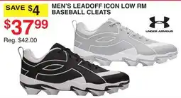 Dunham's Sports MEN'S LEADOFF ICON LOW RM BASEBALL CLEATS offer