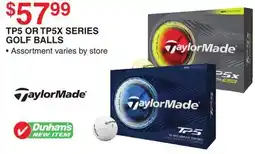 Dunham's Sports TP5 OR TP5X SERIES GOLF BALLS offer