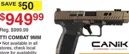 Dunham's Sports TTI COMBAT 9MM offer