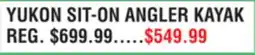 Dunham's Sports YUKON SIT-ON ANGLER KAYAK offer