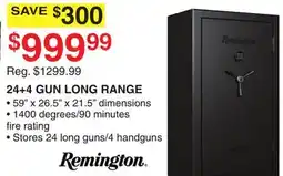 Dunham's Sports REMINGTON 24 + 4 GUN LONG RANGE offer