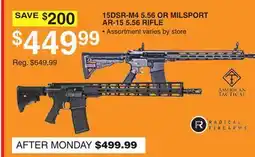 Dunham's Sports 15DSR-M4 5.56 OR MILSPORT AR-15 5.56 RIFLE offer