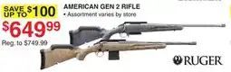 Dunham's Sports RUGER AMERICAN GEN 2 RIFLE offer