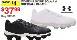 Dunham's Sports UNDER ARMOUR WOMEN'S GLYDE SOLA RM SOFTBALL CLEATS offer
