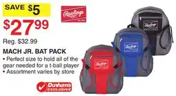 Dunham's Sports MACH JR. BAT PACK offer