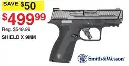 Dunham's Sports SMITH & WESSON SHIELD X 9MM offer