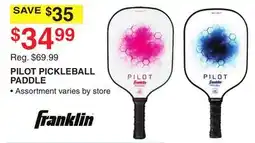 Dunham's Sports FRANKLIN PILOT PICKLEBALL PADDLE offer