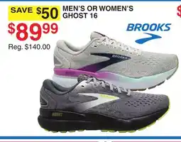 Dunham's Sports BROOKS MEN'S OR WOMEN'S GHOST 16 offer
