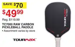 Dunham's Sports TC7000 RAW CARBON PICKLEBALL PADDLE offer