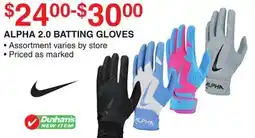 Dunham's Sports ALPHA 2.0 BATTING GLOVES offer
