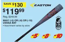 Dunham's Sports MAV1 (-5) OR (-8) OR (-10) USSSA BAT offer