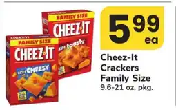 Safeway Cheez-It Crackers Family Size offer
