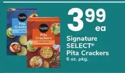 Safeway Signature SELECT Pita Crackers offer