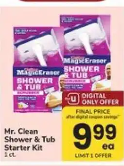 Safeway Mr. Clean Shower & Tub Starter Kit offer