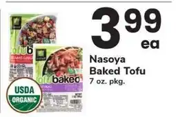 Safeway Nasoya Baked Tofu offer