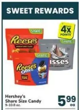 Safeway Hershey's Share Size Candy offer