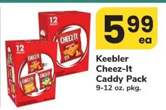 Safeway Keebler Cheez-it Caddy Pack offer