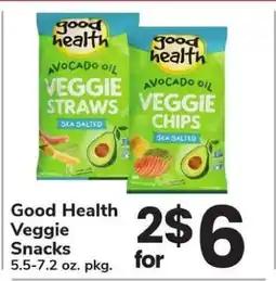 Safeway Good Health Veggie Snacks offer