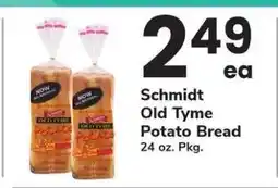 Safeway Schmidt Old Tyme Potato Bread offer