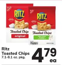Safeway RITZ Toasted Chips offer