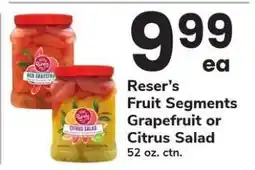 Safeway Reser’s Fruit Segments offer