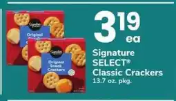 Safeway Signature SELECT Classic Crackers offer