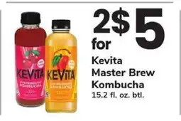 Safeway Kevita Master Brew Kombucha offer