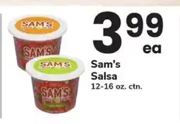 Safeway Sam's Salsa offer