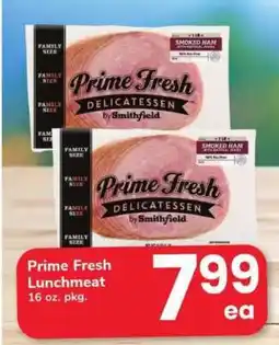 Safeway Prime Fresh Lunchmeat offer